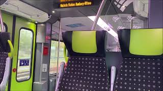 [Mitfahrt] BR 429 Stadler Flirt 3 der Nordbahn (Triebwagen 1429 007) von Pinneberg bis Altona