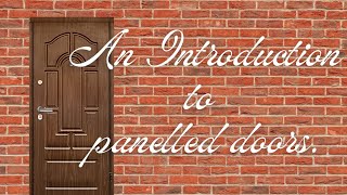 An introduction to panelled doors. #civil #civiljob #job #guide #engineering