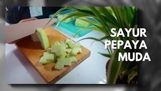 Pakai Resep Ini!! Bikin Sayur Pepaya Muda Dan Kedelai Jadi Tambah Enak