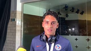 SANTIAGO NAVEDA feliz por JUGAR con CLUB AMERICA