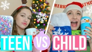 High School You vs Child You Holiday Edition!! | Holidays Then vs Now!