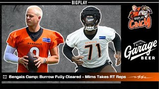 Bengals Training Camp Updates | Mims Starting RT? - Presented by Garage Beer