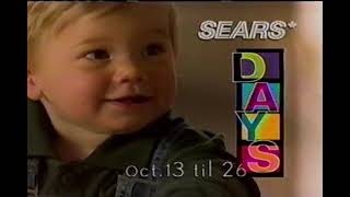 October 13 to 26 - Sears Days [Commercial Ad 1997]