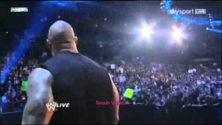 The Rock Returns To Raw 14-2-2011(Entrance) Part 1/3