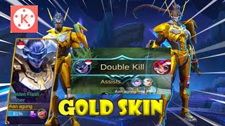 SABER SKIN (golden flash) | FARHAN IDO - Mobile Legends