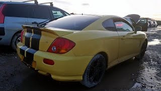 Budget Track Day Fun - Part 4. Hyundai Coupe / Tiburon V6. Suspension, steering, brakes & a clean.