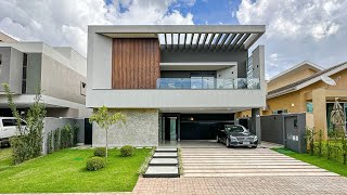 Linda Casa completa de armários com 04 suítes No Residencial Alphaville em Campo Grande - MS