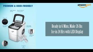 IKICH Portable Ice Maker Machine