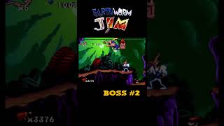 Earthworm Jim (Genesis) Boss 2 #nostalgia #games #retrogames #sega #genesis