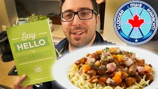 Hello Fresh Unboxing & Review!!! Bacon Mushroom Bourguignon! Nothin' Much Vlog! 104