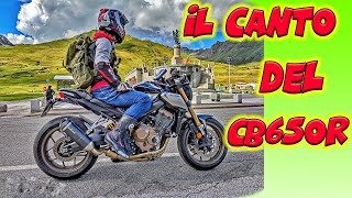 IL CANTO DEL CB650R TRA I TORNANTI - LEOVINCE