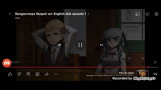 another weird scene in Danganronpa 2 episode 1