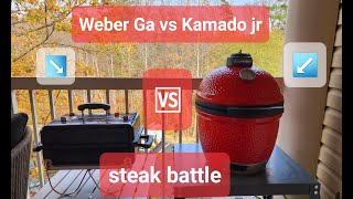 weber Go anywhere vs kamado joe