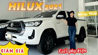 Bán tải Toyota Hilux 2021 nhập Thái giá tốt