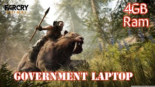 Farcry Primal Government laptop gameplay | amd r4 graphics | 4Gb Ram | 512Mb Vram | lenovo e41-15