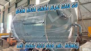 Bồn Hóa Chất Bọc Cao Su Bên Trong - LH: 0961 323 989 (Mr. Hùng)