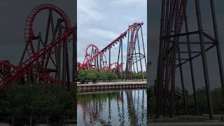 Thunderhawk Roller Coaster at Michigan’s Adventure. #rollercoaster #michigan #michigansadventure