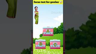 focus test for genius 😎 | only for genius 🤯 | find daya | focus test #shorts