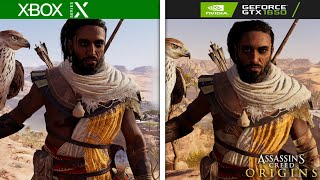 Xbox Series X VS GTX 1650 En Assassin's CD Origins | GRAFICOS!