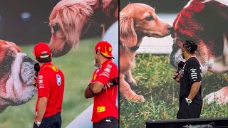 Leclerc & Hamilton Talking about First Meeting of Leo and Roscoe 🤩