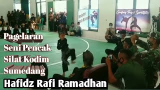 Hafidz Rafi Ramadhan | Pasang Giri Pencak Silat Kodim Sumedang