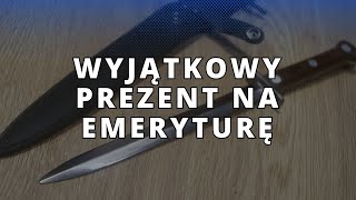 Prezent na emeryturę, pochwa na sztylet, Rzemieślniczy Majstersztyk, nie codzienne zlecenie