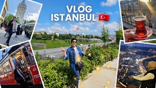 Vlog Istanbul 🇹🇷 1🤩 أول أيام لنا في تركيا❤️ Taksim/Galatatower/Venezia mega outlet/ SAPPHIRE 🤩