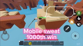 Mobile sweats 1000th win Boxing Day win