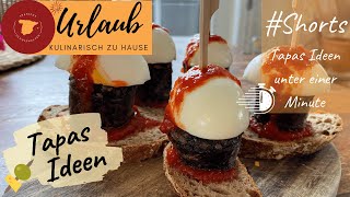 🇪🇸Morcilla Tapas - Spanische Rezepte unter einer Minute #shorts 🇪🇸