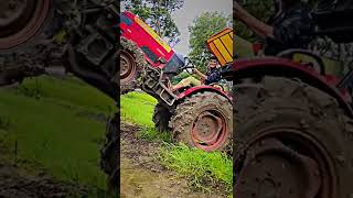 Mahindra jivo 365 Di front lifted ! #shorts #viral #tractor #tractorvideo #tractorstunt