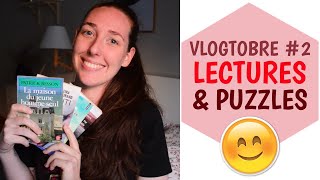 VLOGTOBRE #2 🍁 Bilan lectures & Soirée puzzles 🧩 | La Vie En Rousse