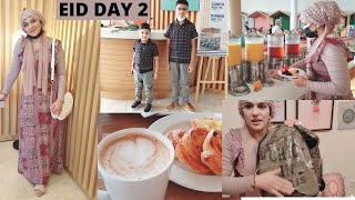 Eid Day 2 - What's in my Bag for Staycation - Breakfast at Marjan Island - Pakistani Family in UAE