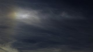 Fire Rainbow 1-2-14 Time Lapse Motion, Reno NV