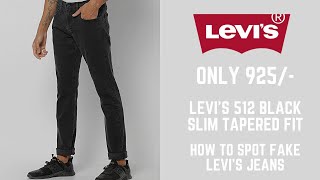 How To Check Original Levis Jeans In Hindi [Fake Or Real ?]🧐🤔