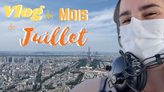 Juillet 2021 : Avion, Versailles, peinture entre amis et fous rires // Brunelle