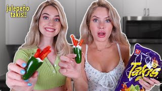 TESTING VIRAL TIKTOK FOODS w/ my sister!!!