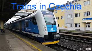 Trains in Czechia