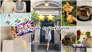 The Clove Club ⎹ Michelin 2 star 🍽️🍷🇬🇧⭐️