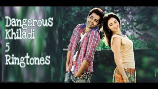 Dangerous Khiladi 5 ( Endukante Premanta ) BGM Ringtones | South Indian Love Ringtones