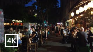 [4K] Walking Tour Bergmannkiez at night (Kreuzberg, Berlin)