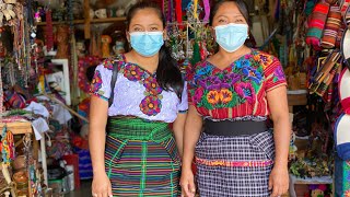 Paseando por las calles de Antigua Guatemala|Mercado de artesanías