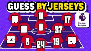 GUESS THE FOOTBALL TEAM BY PLAYERS' JERSEY NUMBERS | MKJ FOOTBALL QUIZ 2024