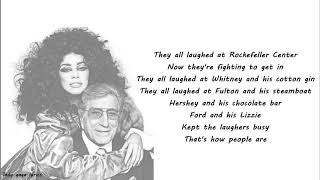 Lady Gaga & Tony Bennett - They All Laughed Lyrics