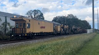 LORAM Undercutter with Ballast Cars