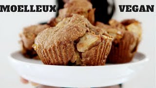 Muffins À La Pomme Vegans Sans Huile Et À La Farine Intégrale 🍎