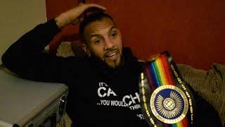 Wadi Camacho: I'm HUNGRY! The Commonwealth Title has made me want more!