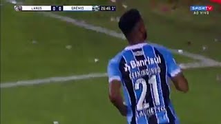 Gol de Fernandinho-lanus 0x1 grêmio final da libertadores 2017 (29/11/2017)