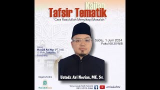 Cara Rasulullah Menyikapi Masalah || Ustadz Ari Novian  ME.Sy.