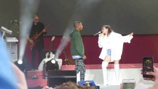 Pharrell Williams & Miley Cyrus - Happy (Live at One Love Manchester)