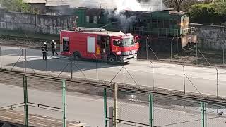 train in fire, firefighters and train 🚂 ful video https://youtu.be/6UpXLyFJLR0